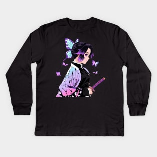 demon slayer Kids Long Sleeve T-Shirt